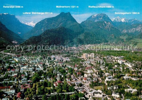 Bad Reichenhall Fliegeraufnahme