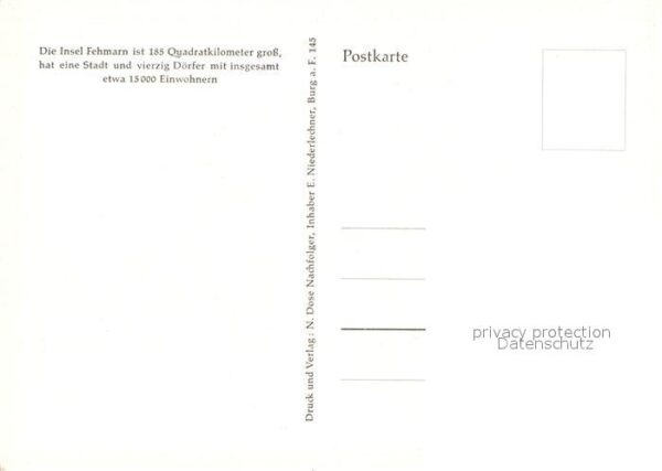 Insel Fehmarn Lageplan – Bild 2