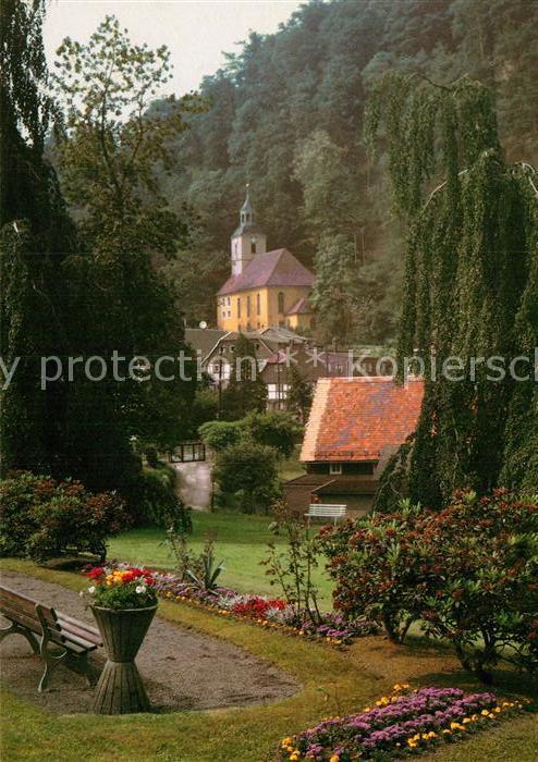 Oybin Blick zur Bergkirche
