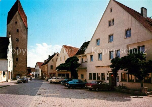 Wemding Innenstadt Turm