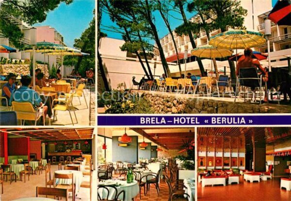 Brela Hotel Berulia Restaurant Terrasse