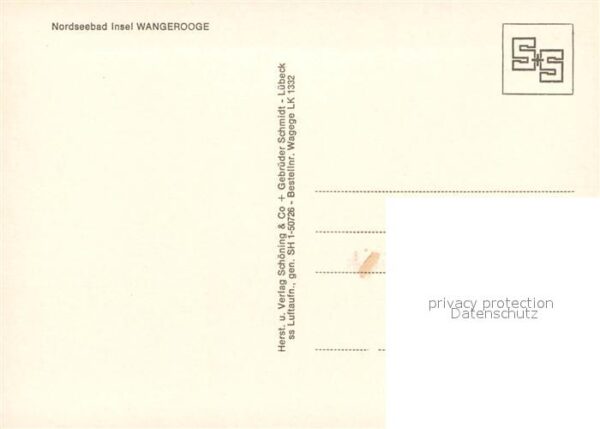 Wangerooge Nordseebad Nordseeinsel Fliegeraufnahme – Bild 2