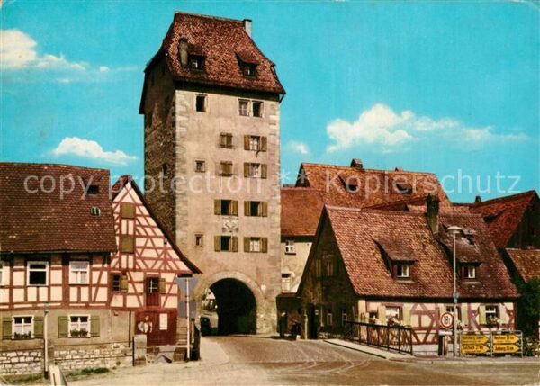 Hersbruck Wassertor Altstadt Fachwerkhäuser