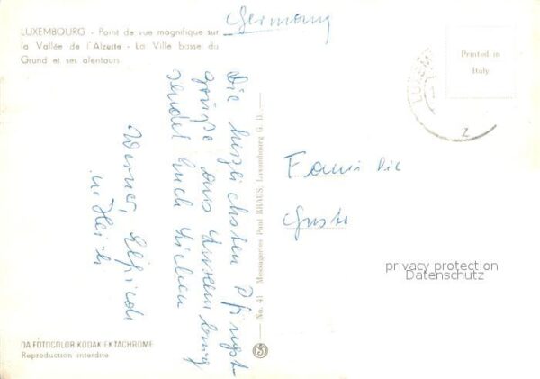 LUXEMBOURG  Luxemburg Vallee de l'Alzette Ville basse du Grun – Bild 2