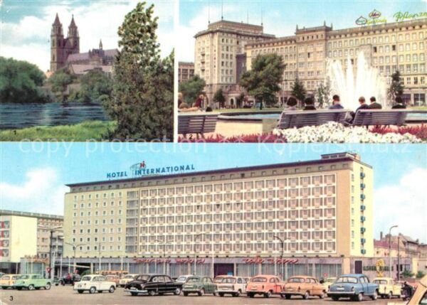 Magdeburg Dom Wilhelm Pieck Allee Hotel Internati