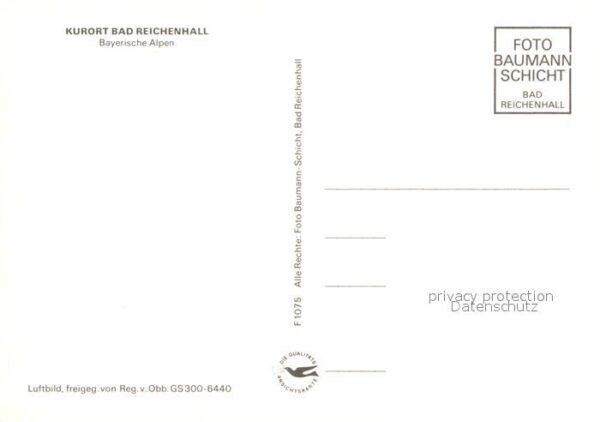 Bad Reichenhall Fliegeraufnahme mit Reiteralpe Loferer – Bild 2