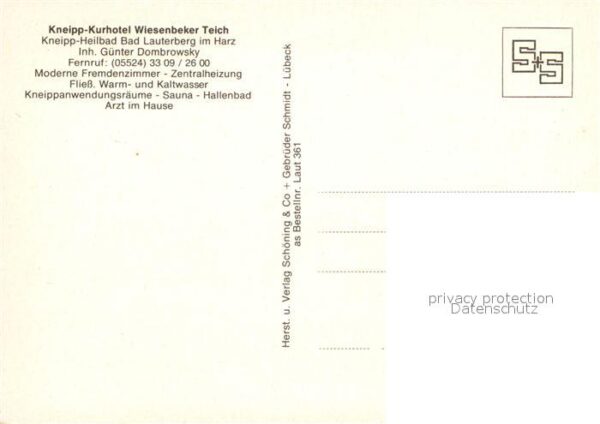 Bad Lauterberg Kneipp Kurhotel Wiesenbeker Teich – Bild 2