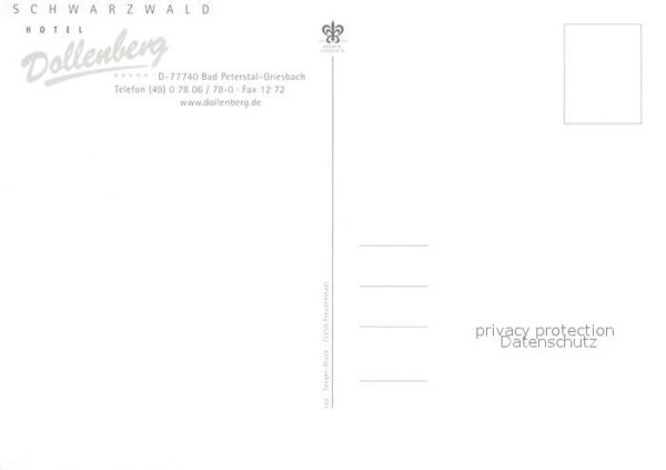 Bad Peterstal-Griesbach Hotel Dollenberg Details – Bild 2