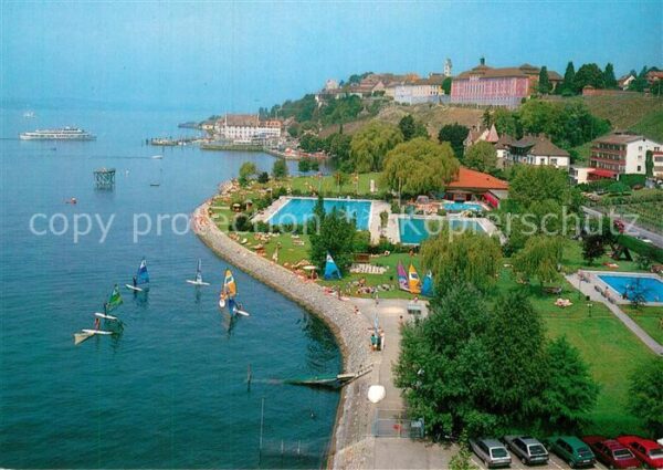 Meersburg Bodensee Fliegeraufnahme