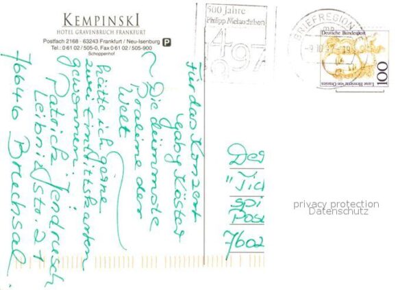 Neu-Isenburg Hotel Kempinski Schoppenhof – Bild 2