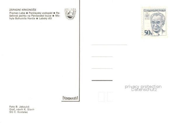 Krkonose Pramen Labe Pancavsky vodopad Raselinne – Bild 2