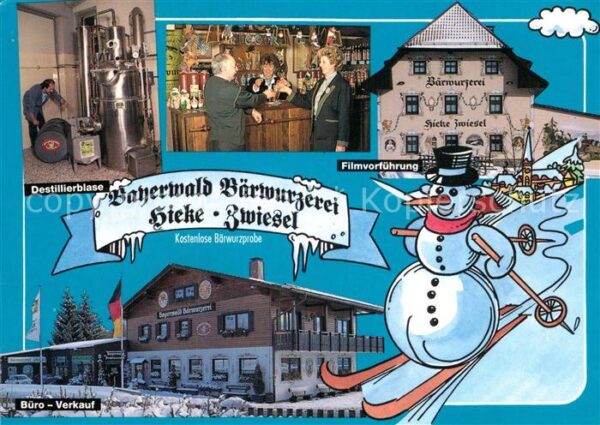 Zwiesel Niederbayern Bärwurzerei Hieke Destillierblase Filmv
