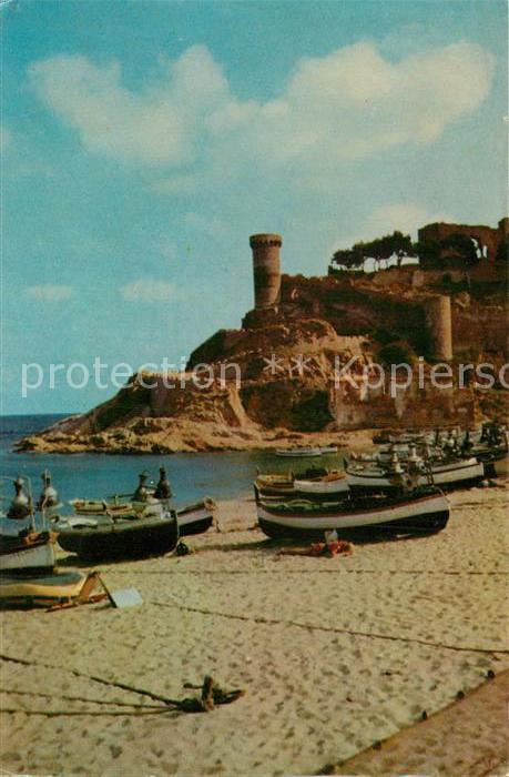 Tossa de Mar La plage et la Vieille Ville