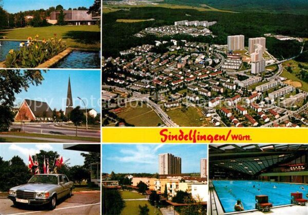 Sindelfingen Stadthalle Johannes Kirche Mercedes Lad