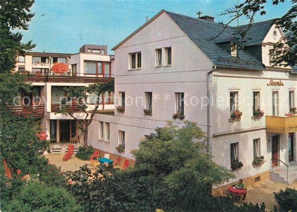 Bad Steben Sanatorium Kurpension Saxonia