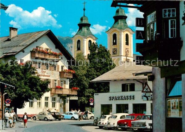 St Johann Tirol Hauptplatz Kirche