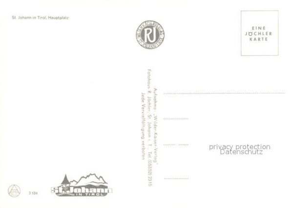 St Johann Tirol Hauptplatz Kirche – Bild 2