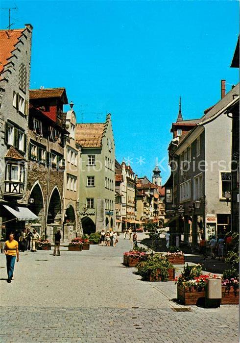 Lindau Bodensee Hauptstrasse Fussgängerzone