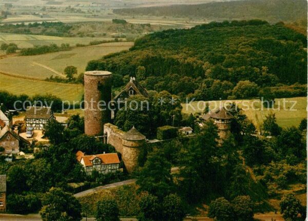 Hofgeismar Burghotel Trendelburg Fliegeraufnahme