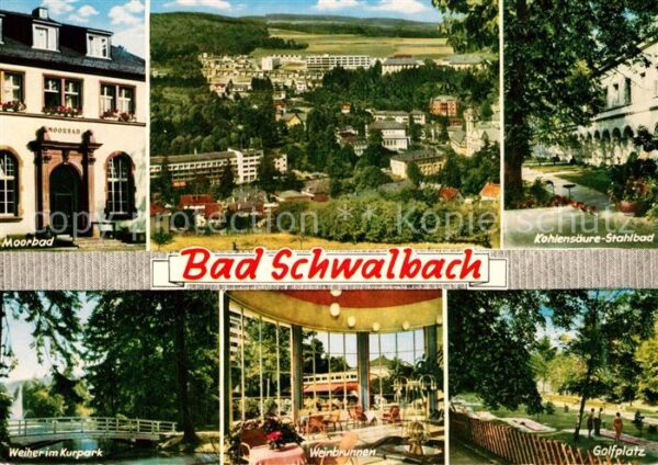 Bad Schwalbach Moorbad Kohlensäure Stahlbad Weiher im