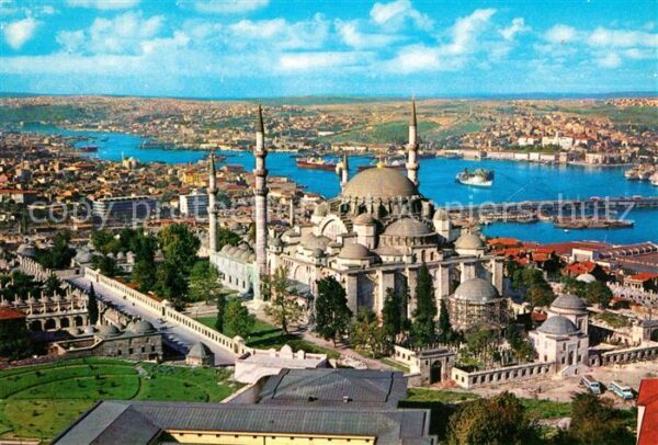 Istanbul Constantinopel The Minaret of Soliman the manificent a