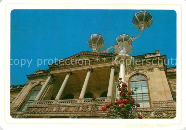 Istanbul Constantinopel Dolmabahce Palace The Balcony