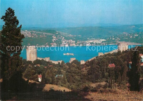 Istanbul Constantinopel Bosphorus Rumeli Hisar Castle