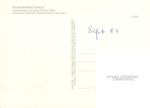 Borkum Fliegeraufnahme – Bild 2