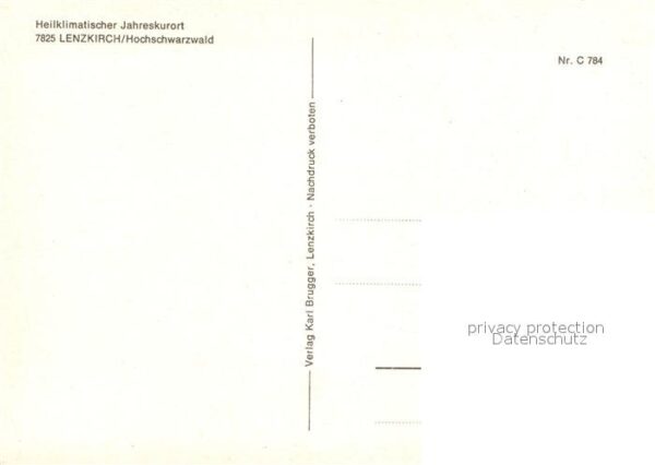 Lenzkirch Ortsansicht – Bild 2