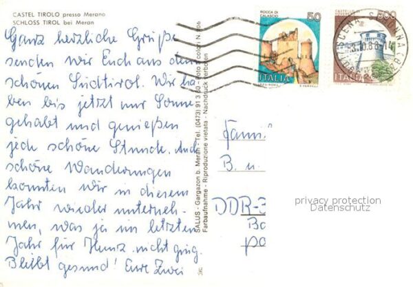 Meran Merano Schloss Tirol – Bild 2