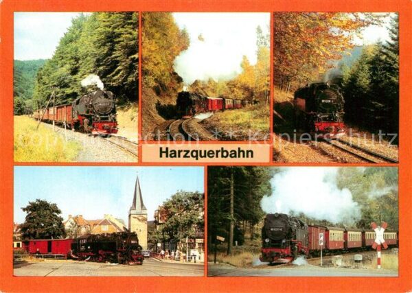Harzquerbahn Dampfloks Details
