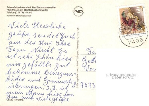 Bad Sebastiansweiler Schwefelbad Kurklinik – Bild 2