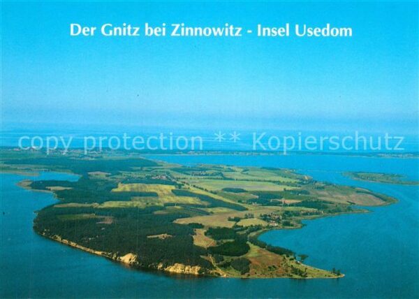 Zinnowitz Ostseebad Der Gnitz Fliegeraufnahme