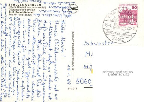 Brakel Westfalen Schloss Gehrden – Bild 2