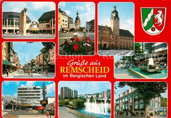 Remscheid Marktplatz Fussgängerzone Allee Center