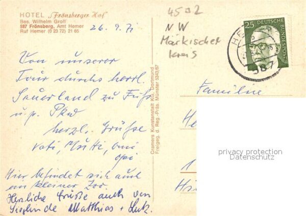 Froensberg Hotel Frönsberger Hof – Bild 2