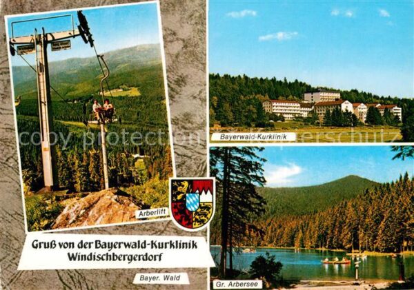 Windischbergerdorf Sesselbahn Bayerwald-Klinik Gr. Arberse