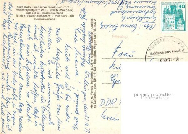Willingen Sauerland Fliegeraufnahme Sauerland-Stern Kurklin – Bild 2