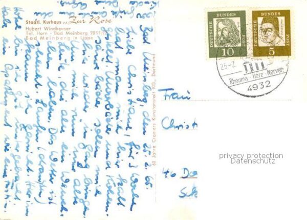 Bad Meinberg Kurhaus Zur Rose – Bild 2