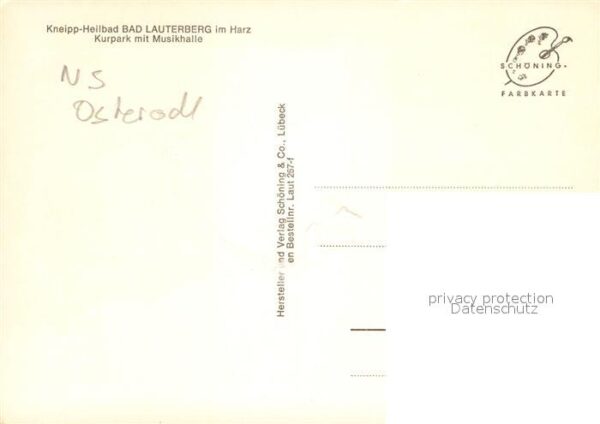 Bad Lauterberg Kurpark Musikhalle – Bild 2