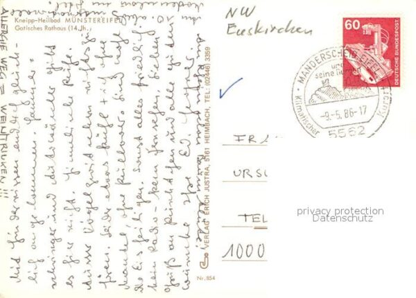Muenstereifel Bad Gotisches Rathaus – Bild 2