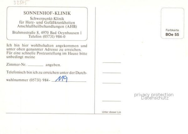 Bad Oeynhausen Sonnenhof-Klinik Kurhaus Spielcasino – Bild 2