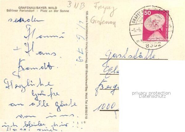 Grafenau Niederbayern Berliner Feriendorf – Bild 2