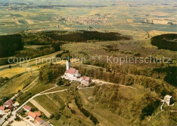 Bussen Fliegeraufnahme Maria-Wallfahrtskirche