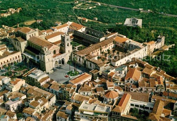 Monreale Fliegeraufnahme Cattedrale
