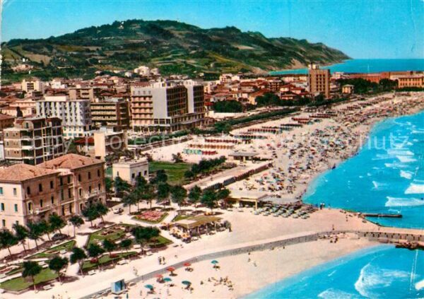 Pesaro Monte S. Bartolo Fliegeraufnahme