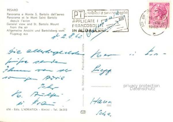 Pesaro Monte S. Bartolo Fliegeraufnahme – Bild 2