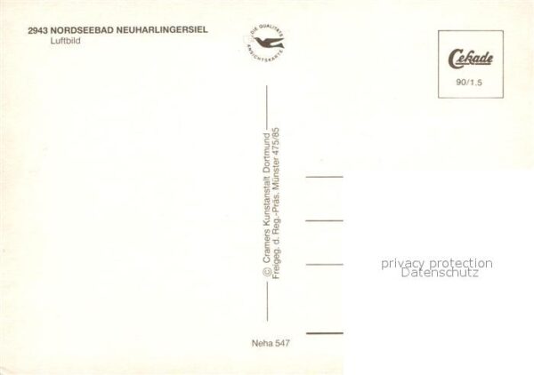 Neuharlingersiel Fliegeraufnahme – Bild 2