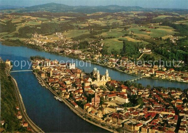 Passau Fliegeraufnahme