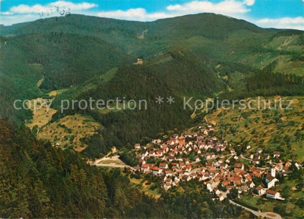 Langenbrand Forbach Fliegeraufnahme